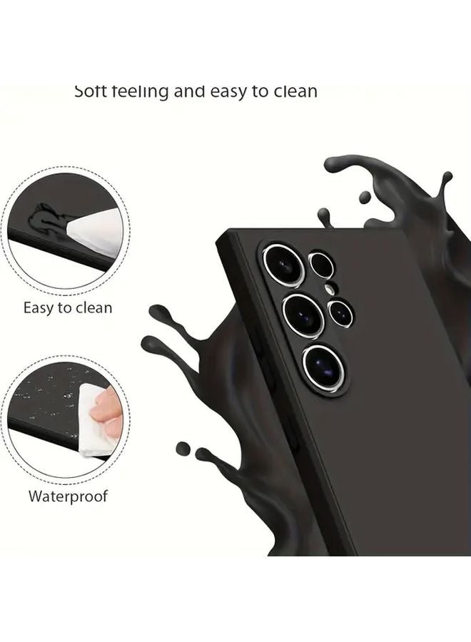 حافظة TPU واقية مضادة للصدمات باللون الأخضر الداكن لهاتف Samsung Galaxy S25 Ultra - Image 3